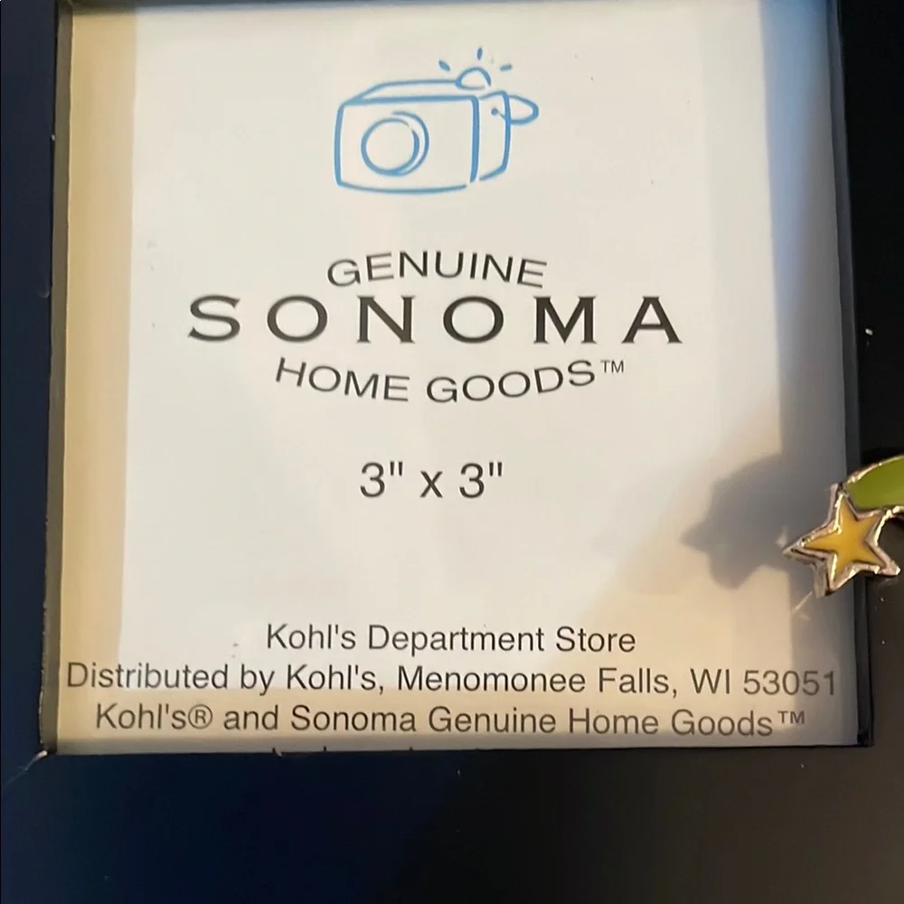 Sonoma Navy Celestial Picture Frame